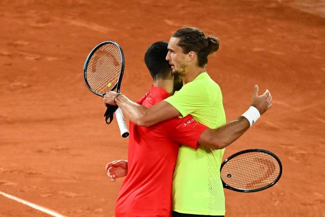 Djokovic y Zverev en Roland Garros (Cordon Press)