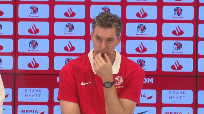 Pau Gasol, en un acto (Foto: ElDesmarque)