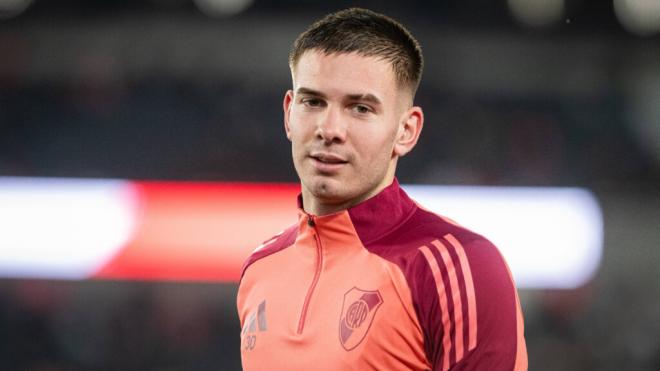 Franco Mastantuono querría jugar en el Real Madrid (foto: Cordon Press).