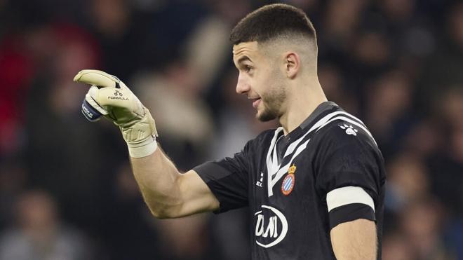 Joan García, portero del RCD Espanyol (Foto: Europa Press)