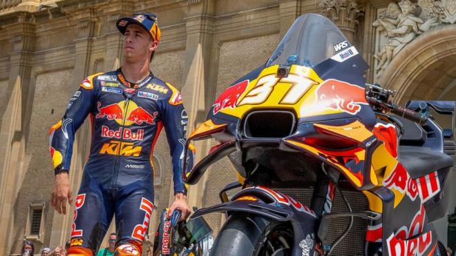 Pedro Acosta, en la previa del Gran Premio de Aragón (Foto: MotoGP).