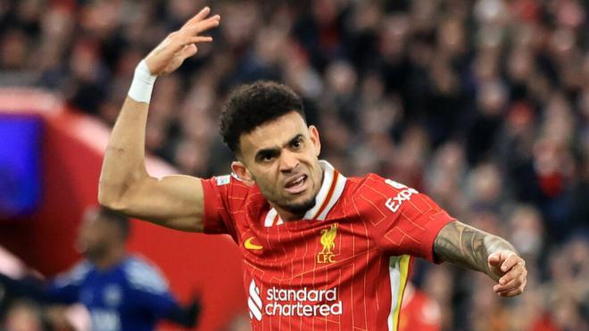 Luis Díaz en el Liverpool (Cordon Press)
