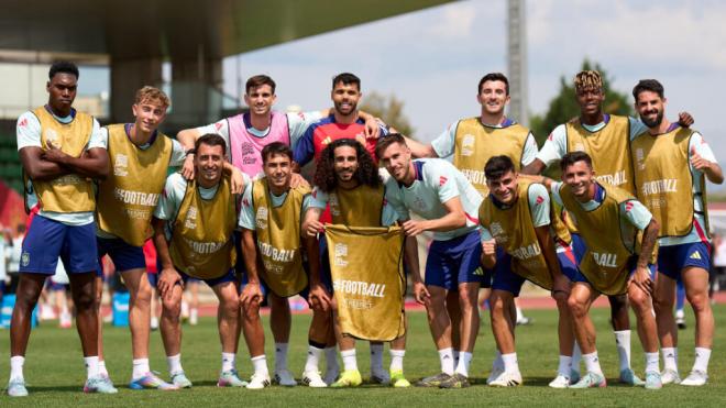 La palabra 'familia' tiene un gran valor en la Selección Española (Foto: sefutbol).