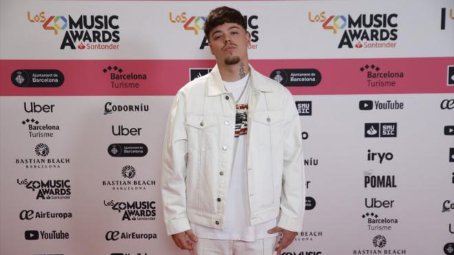 Saiko durante el photocall de Los40 Music Awards 2024 (Foto: Europa Press)