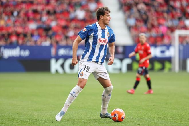 Urko González de Zárate, durante un partido del Espanyol (Foto: Europa Press).