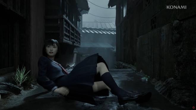 La protagonista de Silent Hill F, durante el trailer (Imagen: Konami).
