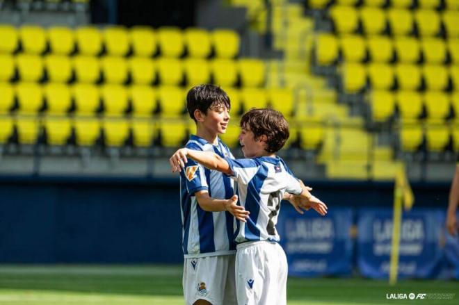 La Real Sociedad celebra un gol en LALIGA FC Futures (Foto: LALIGA).
