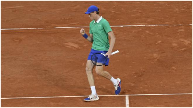 Jannick Sinner en la semifinal de Roland Garros. (Foto: Cordon Press)