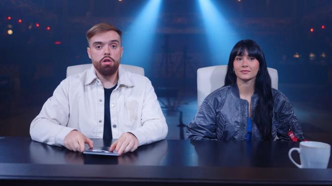 Ibai Llanos junto a Aitana en su último vídeo de Youtube.
