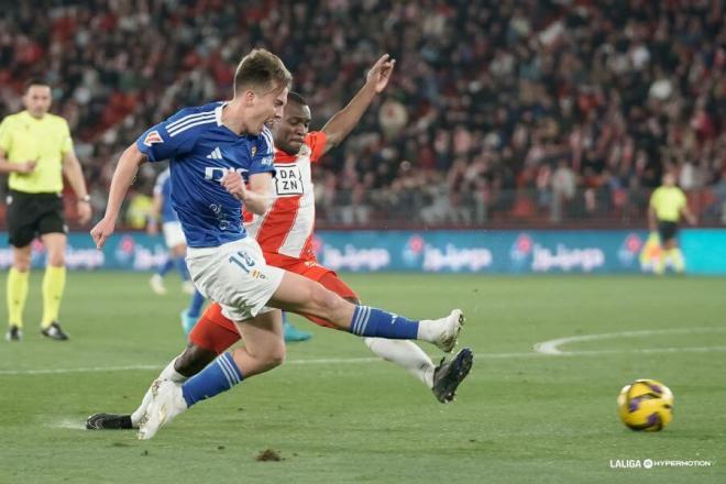 Lance del Almería-Real Oviedo de la segunda vuelta (Foto: LaLiga).