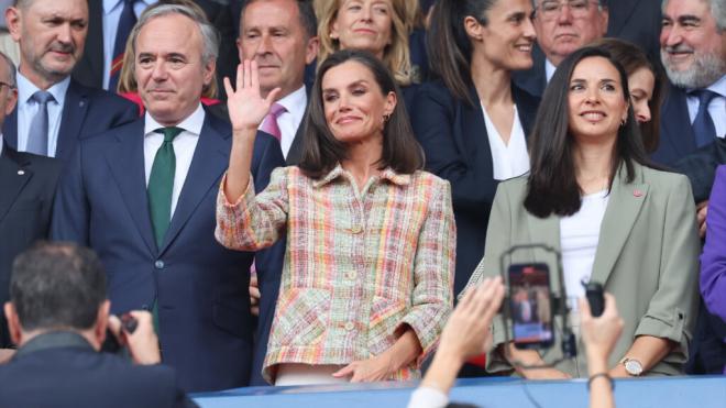 Letizia en la final de la Copa de la Reina en 2024 (Foto: Europa Press)