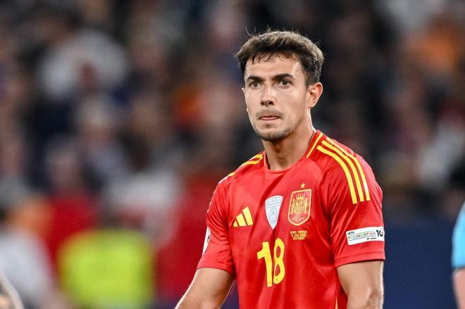Martín Zubimendi, durante el España-Francia (Foto: Cordon Press).