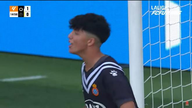 Martí Rey, portero del Espanyol en LALIGA FC Futures (Imagen: LALIGA)