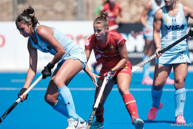 Argentina suma una doble victoria ante España en la FIH Pro League de Valencia