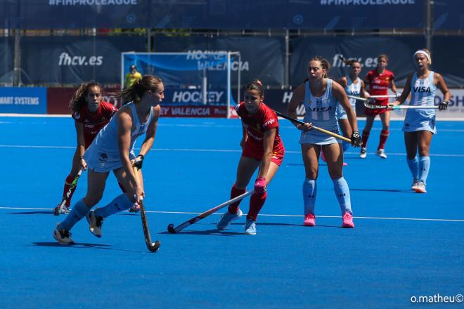 Argentina suma una doble victoria ante España en la FIH Pro League de Valencia
