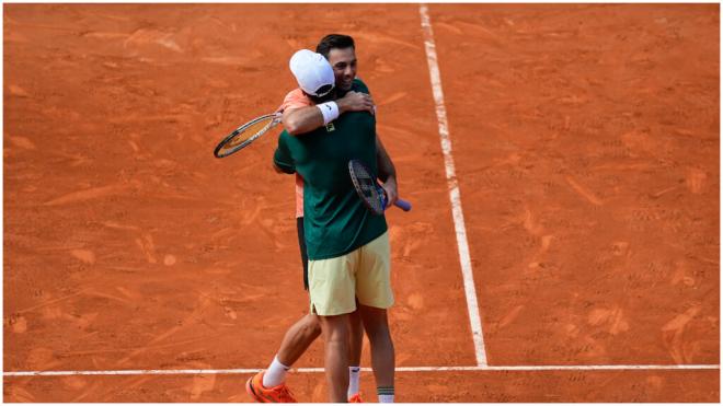 Granollers y Zeballos, campeones de los dobles masculinos de Roland Garros. (Foto: Europa Press)