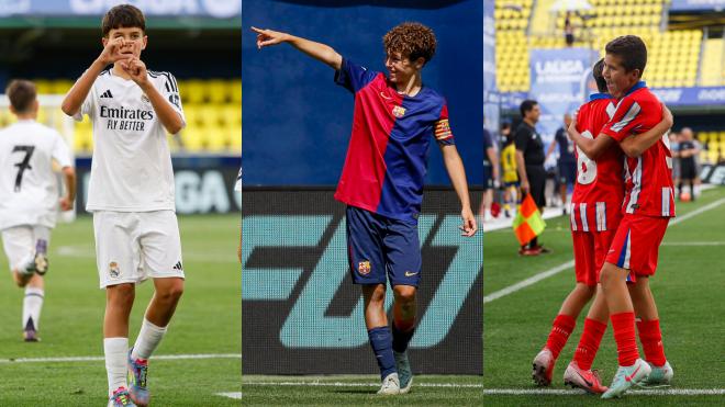 Algunas de las estrellas de LALIGA FC Futures (Fotos: LALIGA).