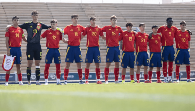 Amistoso de preparación de España sub 19 (Foto: RFEF).