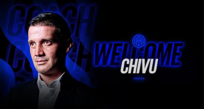 Cristian Chivu, nuevo entrenador del Inter.