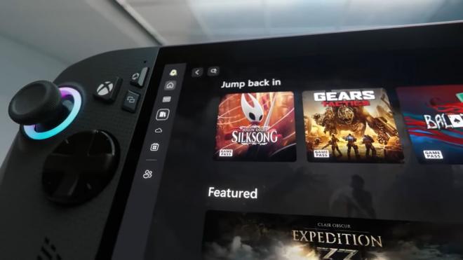 La presentación de la nueva consola portátil de Xbox con Silksong como protagonista.