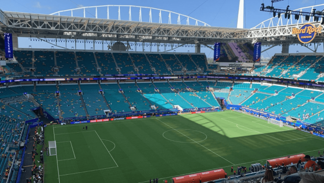 Hard Rock Stadium de Miami, donde se disputará el primer partido del Mundial de Clubes.