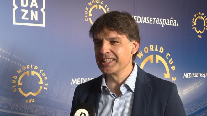 Fernando Morientes atiende a ElDesmarque