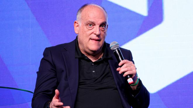 Javier Tebas en una conferencia (Cordon Press)