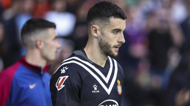 Joan García, en un partido contra el FC Barcelona (Foto: Europa Press)