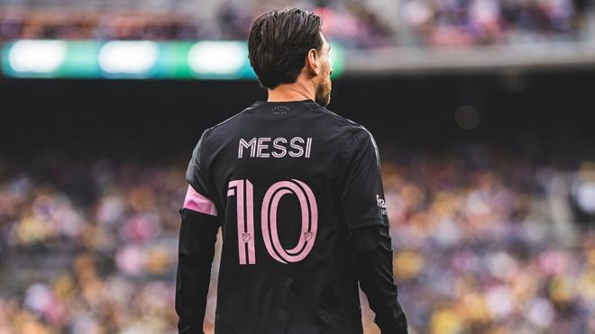 Leo Messi en un partido del Inter de Miami (Redes Sociales)