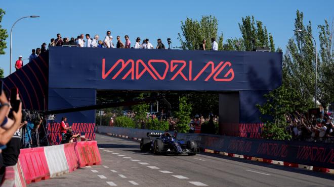 Carlos Sainz, en Madring (Europa Press)