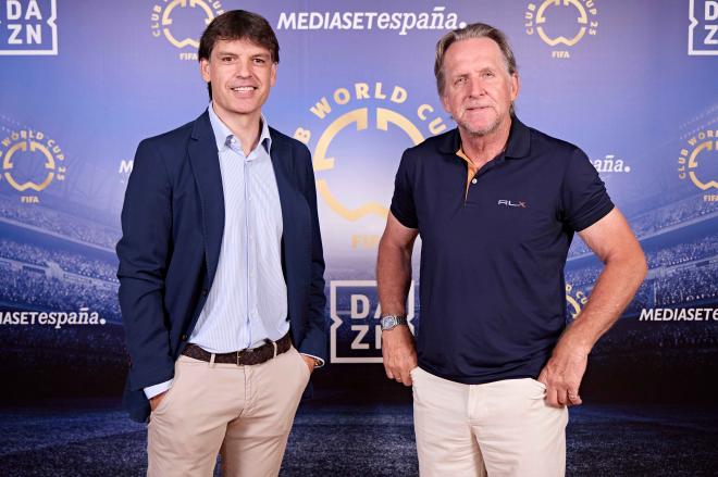 Fernando Morientes y Bernd Schuster, comentaristas del Mundialito de clubes