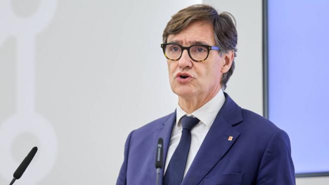 Salvador Illa es un seguidor del Espanyol y sorprendió con su comentario (foto: Cordon Press).