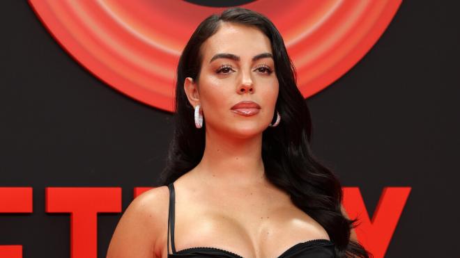 Georgina Rodríguez posando en el aniversario de Netflix (Cordon Press)