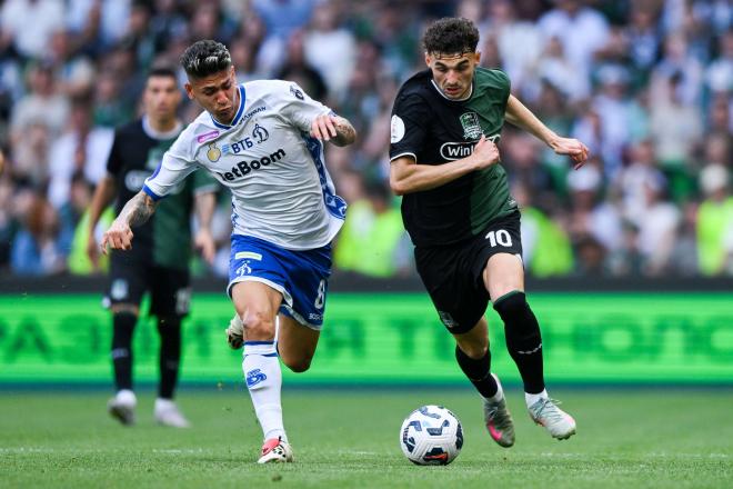 Eduard Spertsyan, en el partido que proclamó campeón de Rusia al Krasnodar (Foto: Cordon Press).