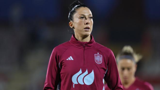Jenni Hermoso con la Selección Española (Cordon Press)