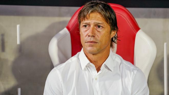 Matías Almeyda, en su etapa como entrenador del AEK Atenas (Foto: Europa Press)