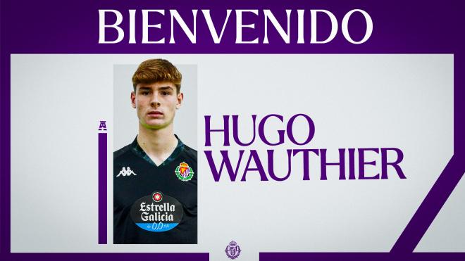 Hugo Wauthier, nuevo fichaje del Promesas.