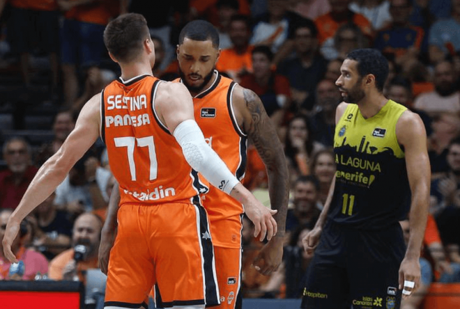 Valencia Basket aniquila a Tenerife y está a un punto de la final (105-74)