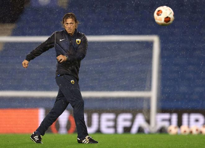 Matías Almeyda, en su etapa en el AEK (Foto: Cordon Press).