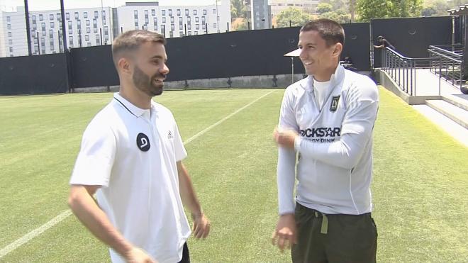 Sergi Palencia atiende a ElDesamrque (Foto: ElDesmarque)