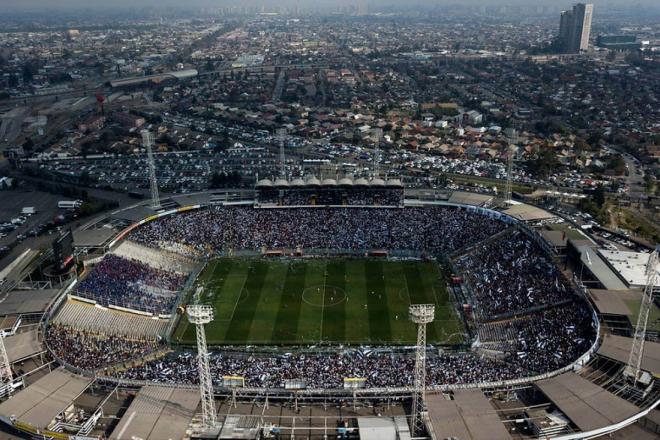 Estadio Monumental, feudo del Colo Colo.