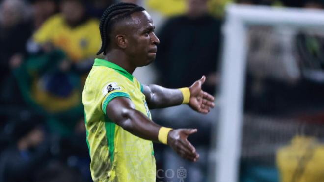 Vinicius Jr es un líder en Brasil (foto: Cordon Press)