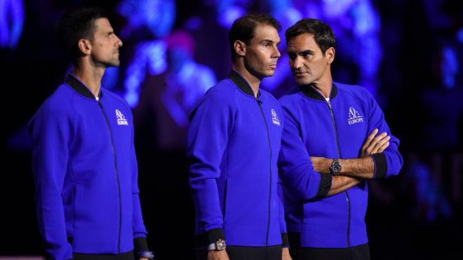Djokovic, Federer y Nadal juntos (Cordon Press)