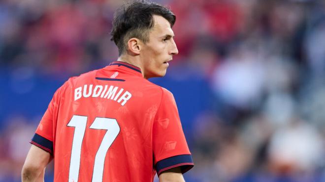 Budimir en un partido de LALIGA EA Sports (Europa Press)