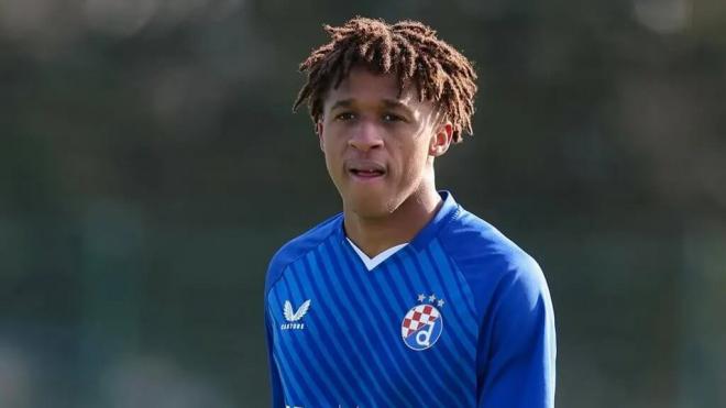 Cardoso Varela en el Dinamo Zagreb (Redes Sociales)
