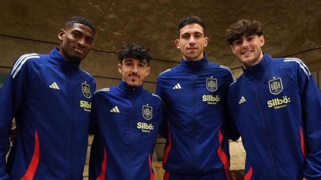 Jugadores del Valencia CF en la sub 21