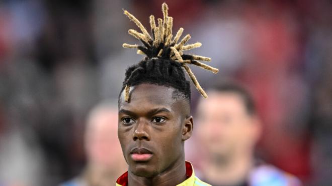 Nico Williams en un partido con la Selección Española (Cordon Press)