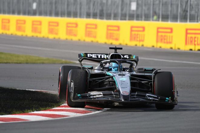 George Russel en la clasificación del GP de Canadá (Cordon Press)