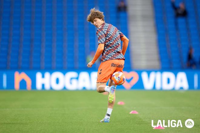 Fer López, con el Celta de Vigo (Foto: LALIGA).