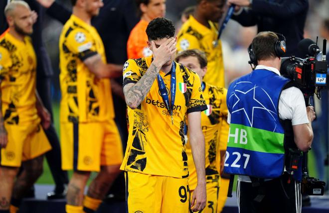 Mehdi Taremi, tras perder la final de Champions con el Inter de Milán (Foto: CordonPress).